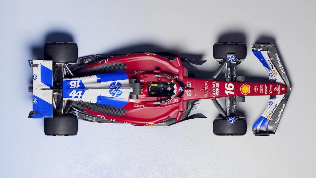Scuderia Ferrari og HP præsenterer ny Formel 1-bemaling ved Miami Grand Prix
(Foto: Primetime)